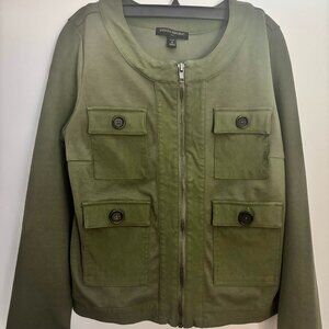 Banana Republic Olive Green Blazer/Top